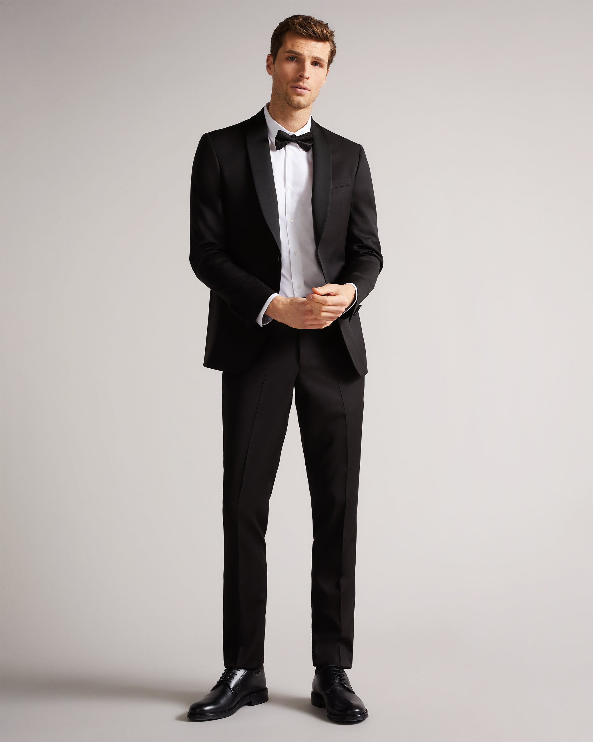 Buy Black Regular Tuxedo Suit Jacket from Next USA