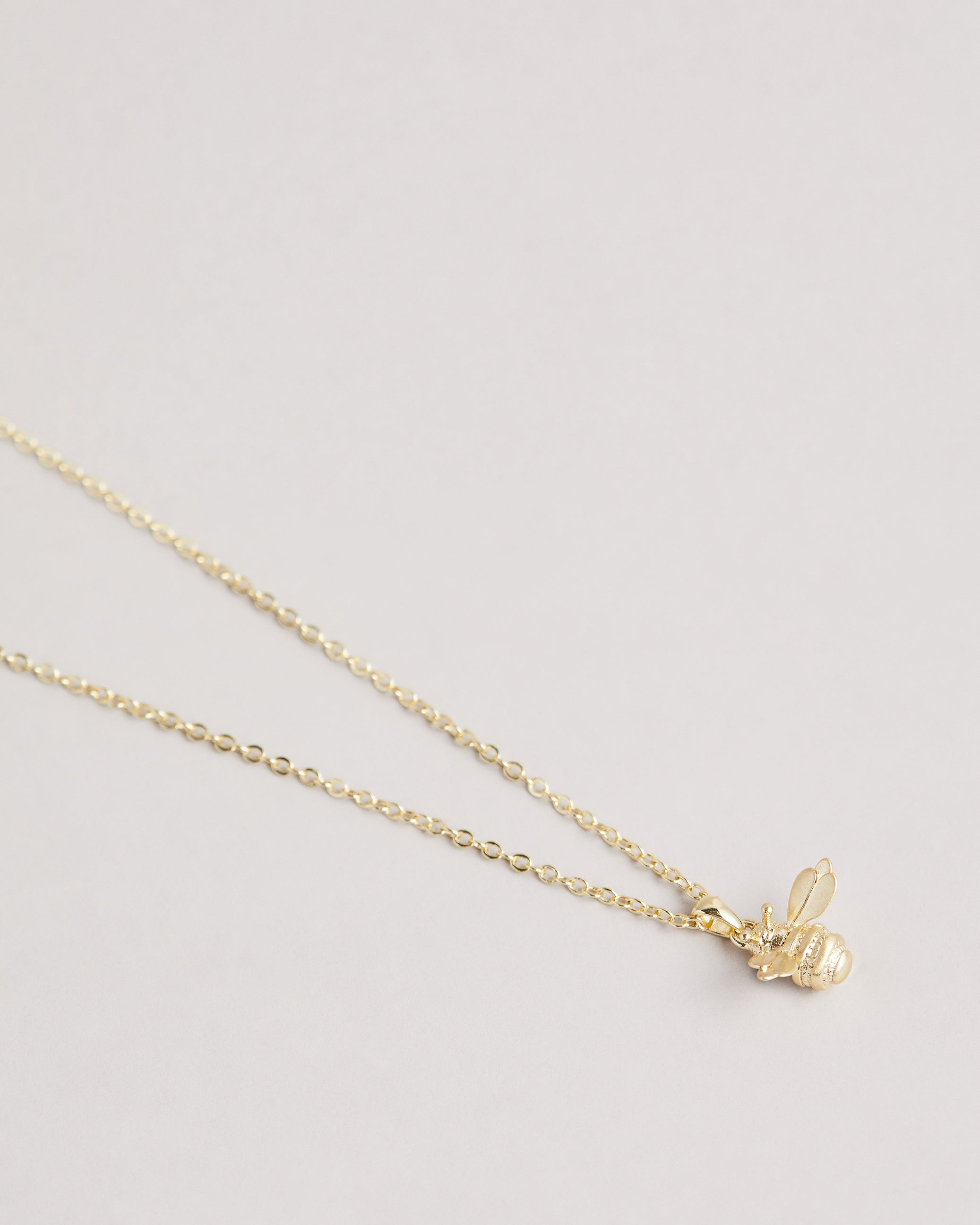 Ted Baker Hannela Crystal Heart Pendant Necklace, Silver
