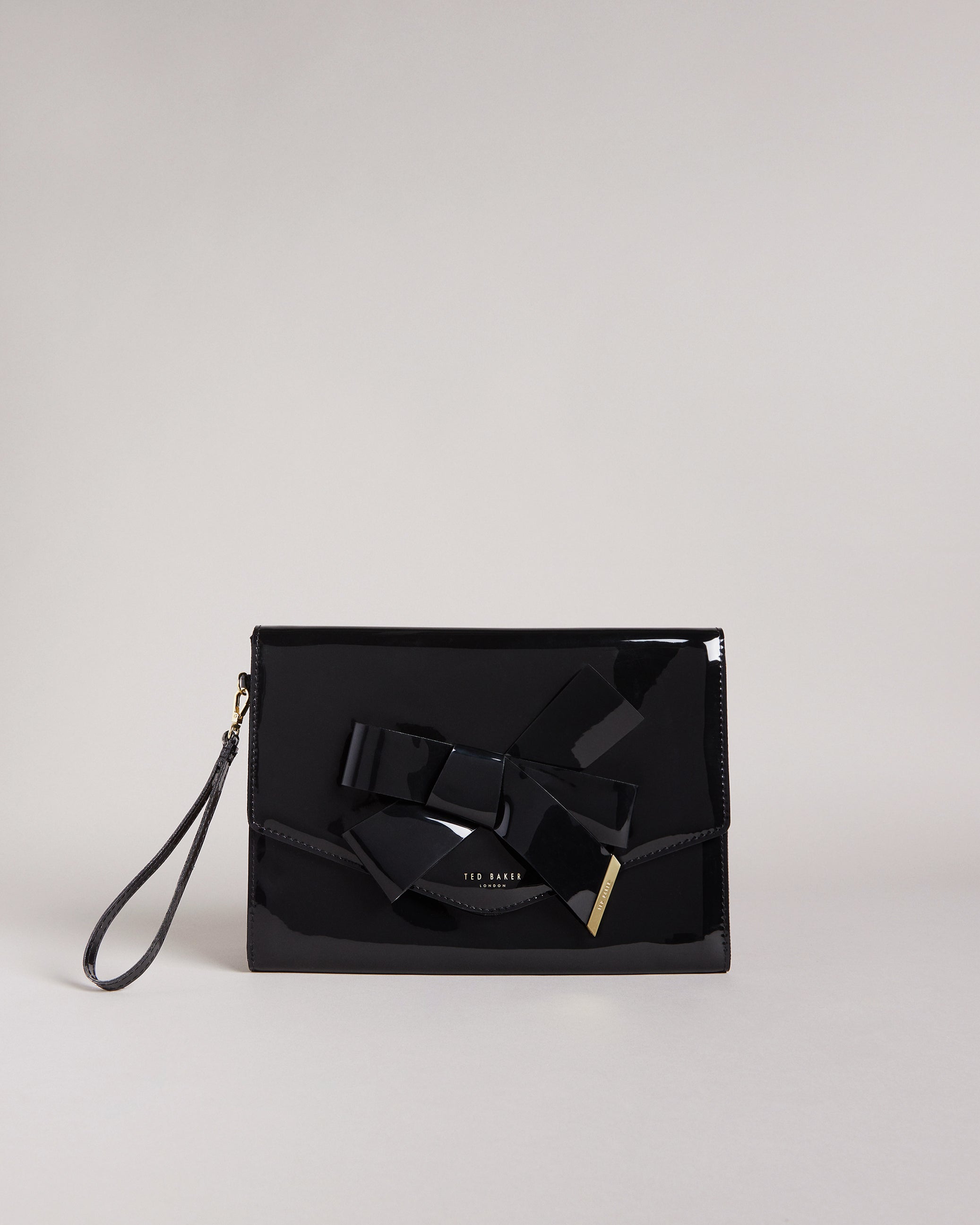 TED BAKER Kimiaa bar-detail Saffiano leather tote bag