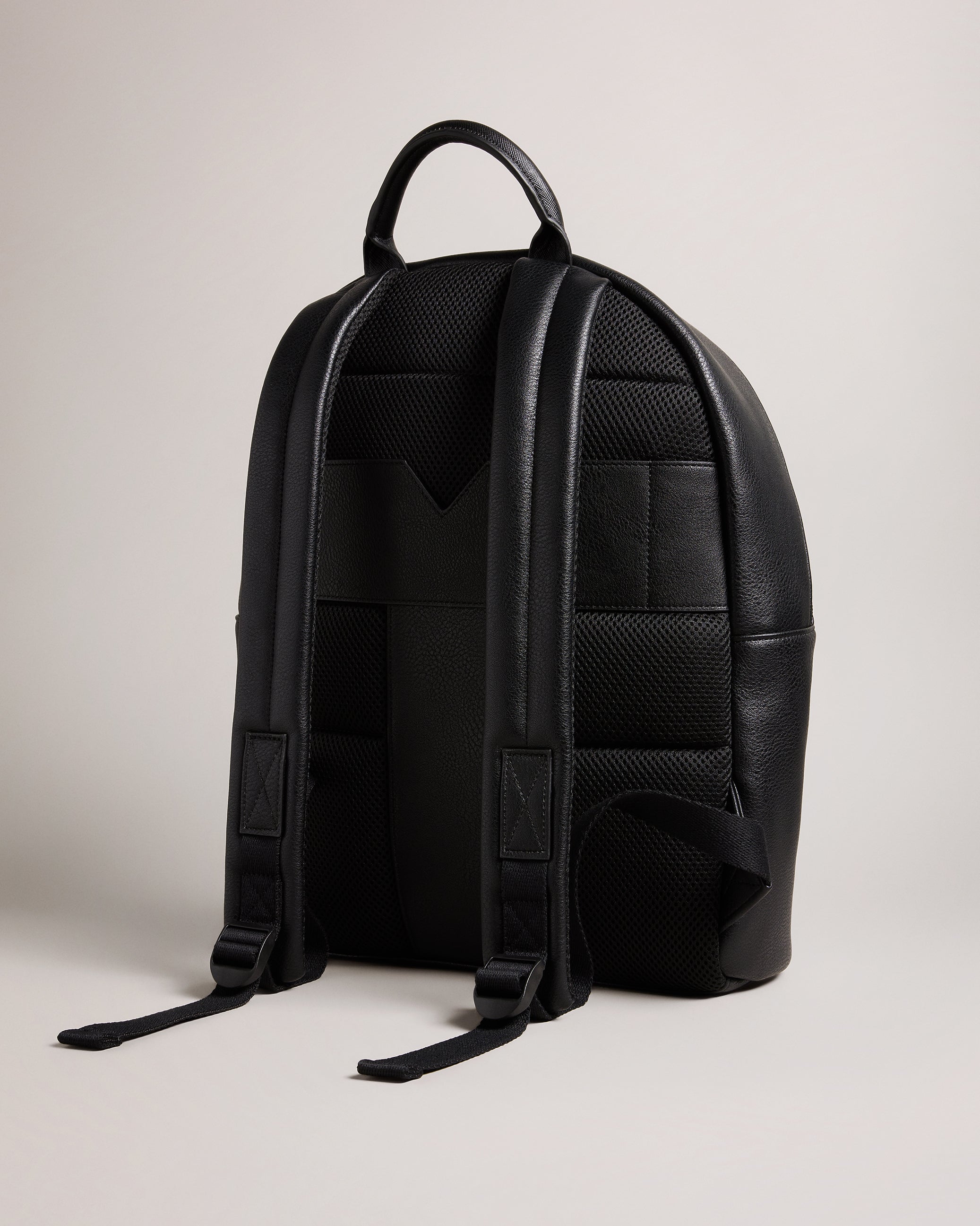 Black Medium Backpack, Sutton Acres Faux Croc