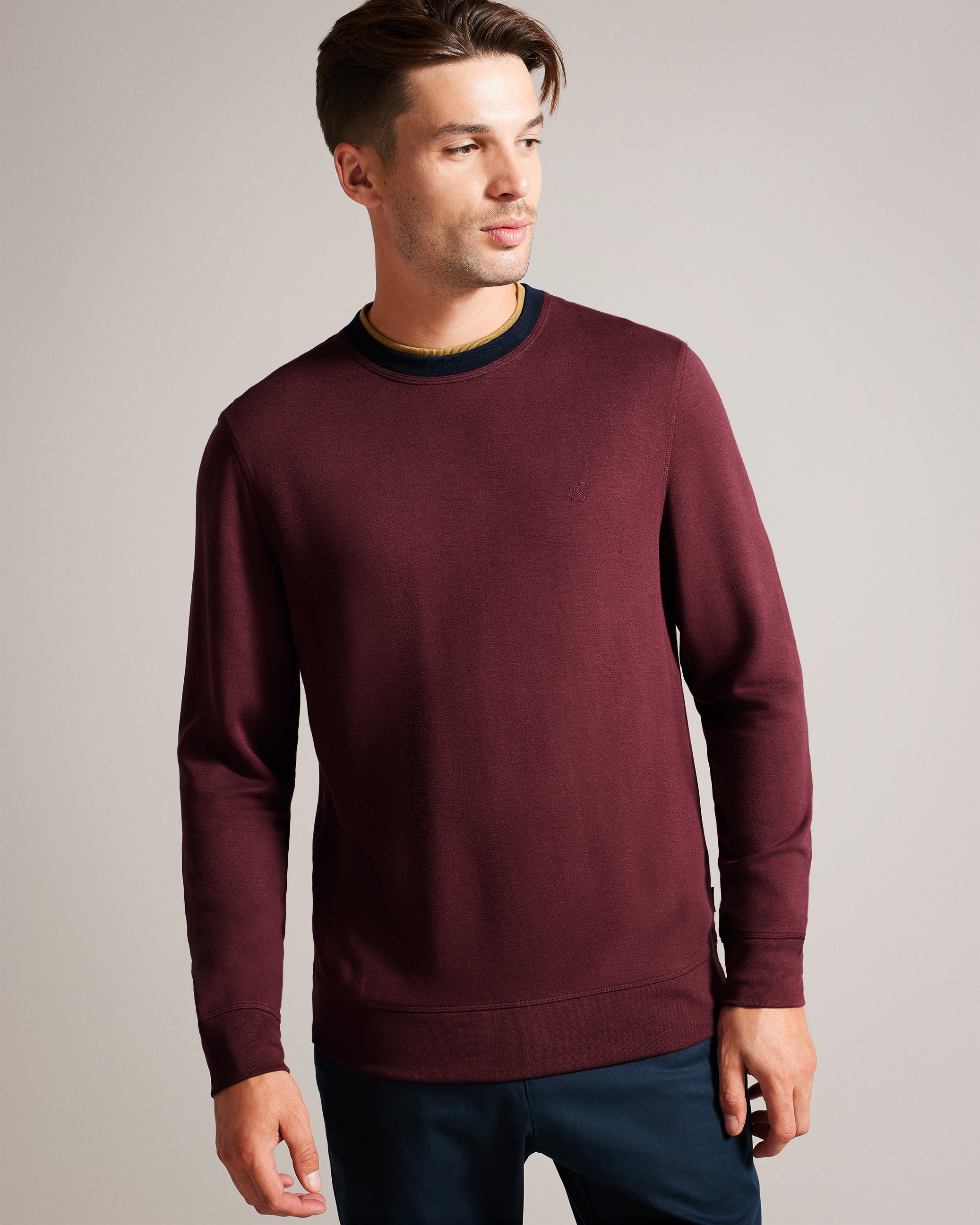 ZYLEM - LS Regular Soft Touch Sweatshirt – Ted Baker, United States