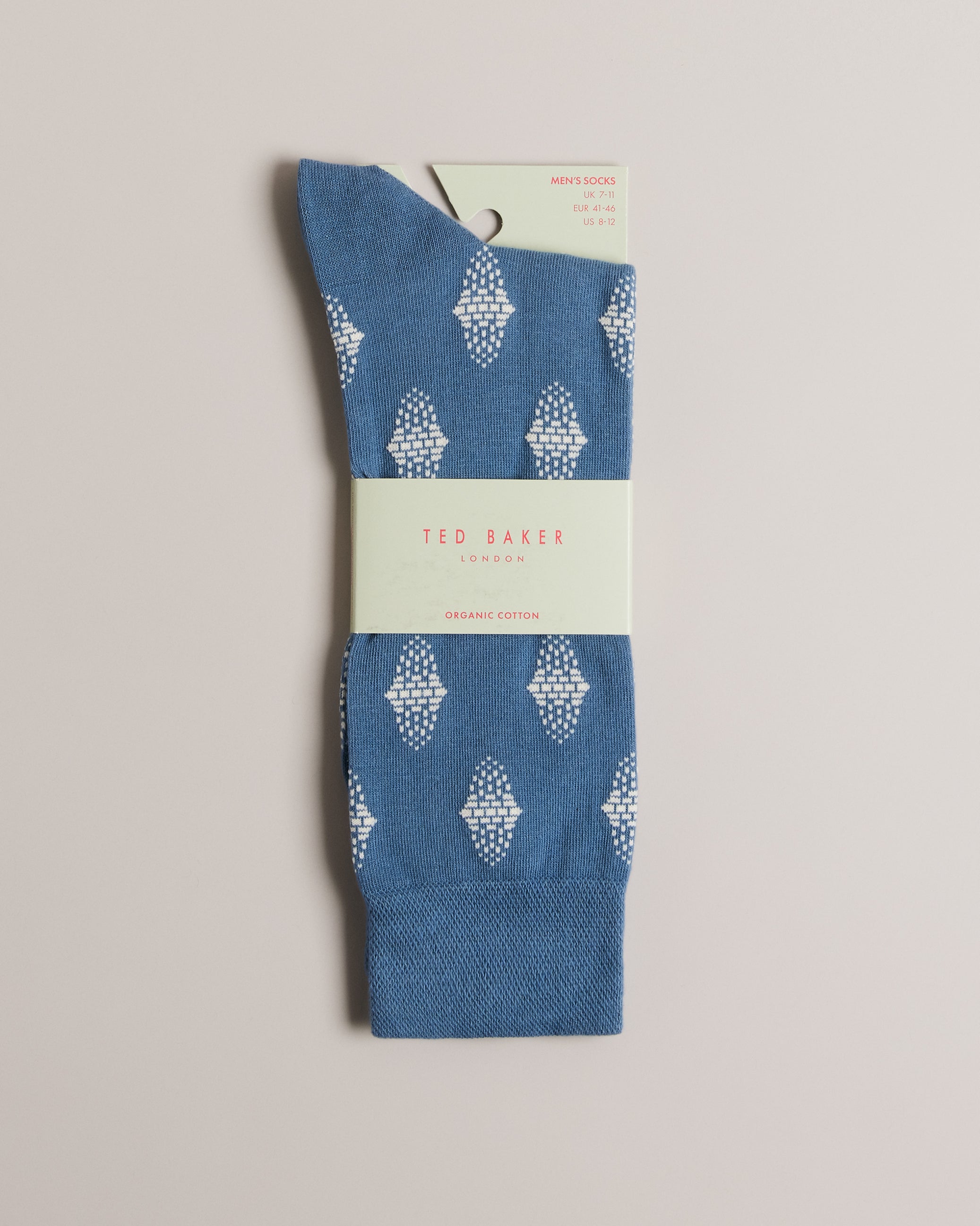 Buy Ted Baker Sokktwo Blue Textured Stripe Socks from Next USA