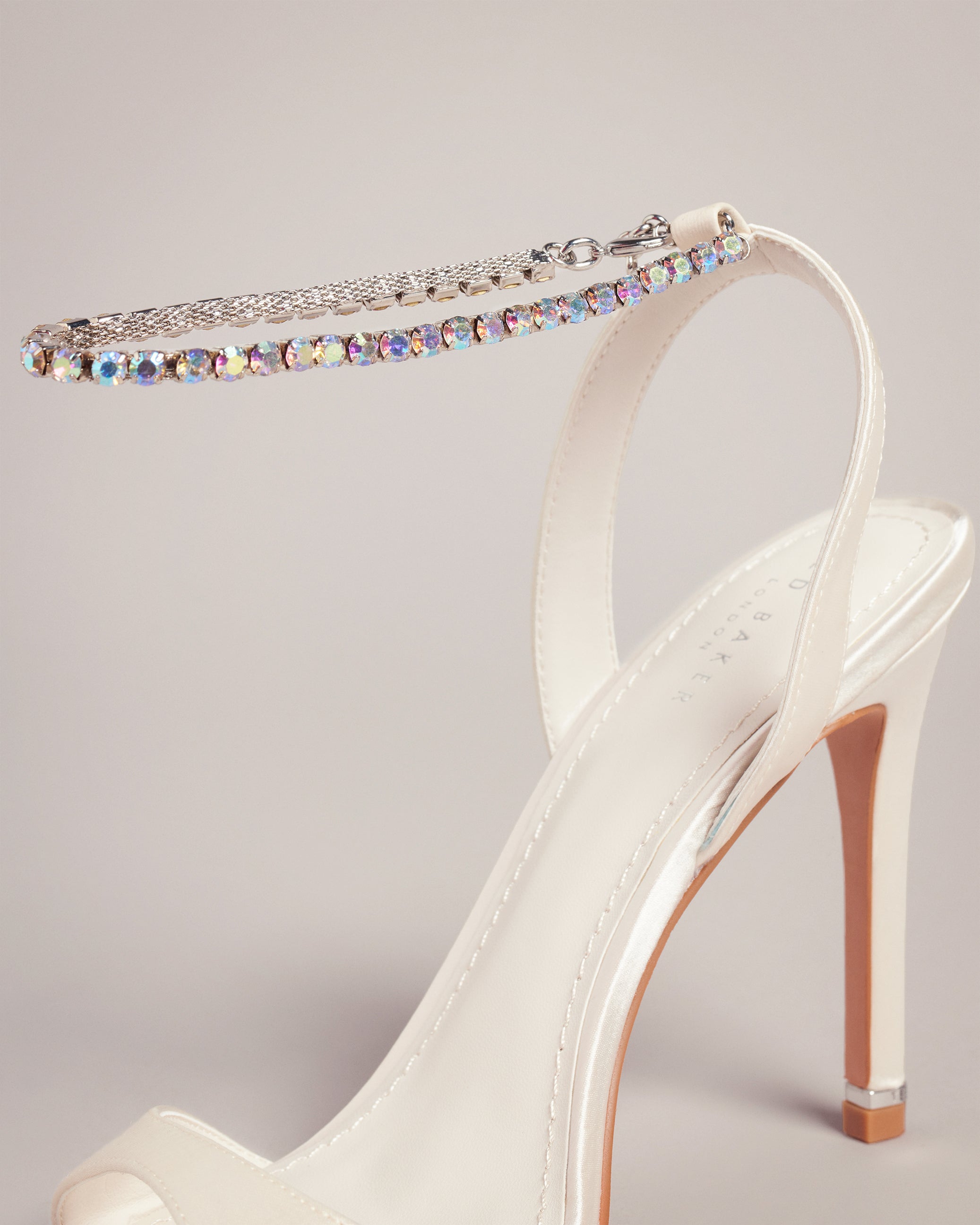 kate spade new york BRIDAL BOW - High heeled sandals - ivory/off-white -  Zalando.de
