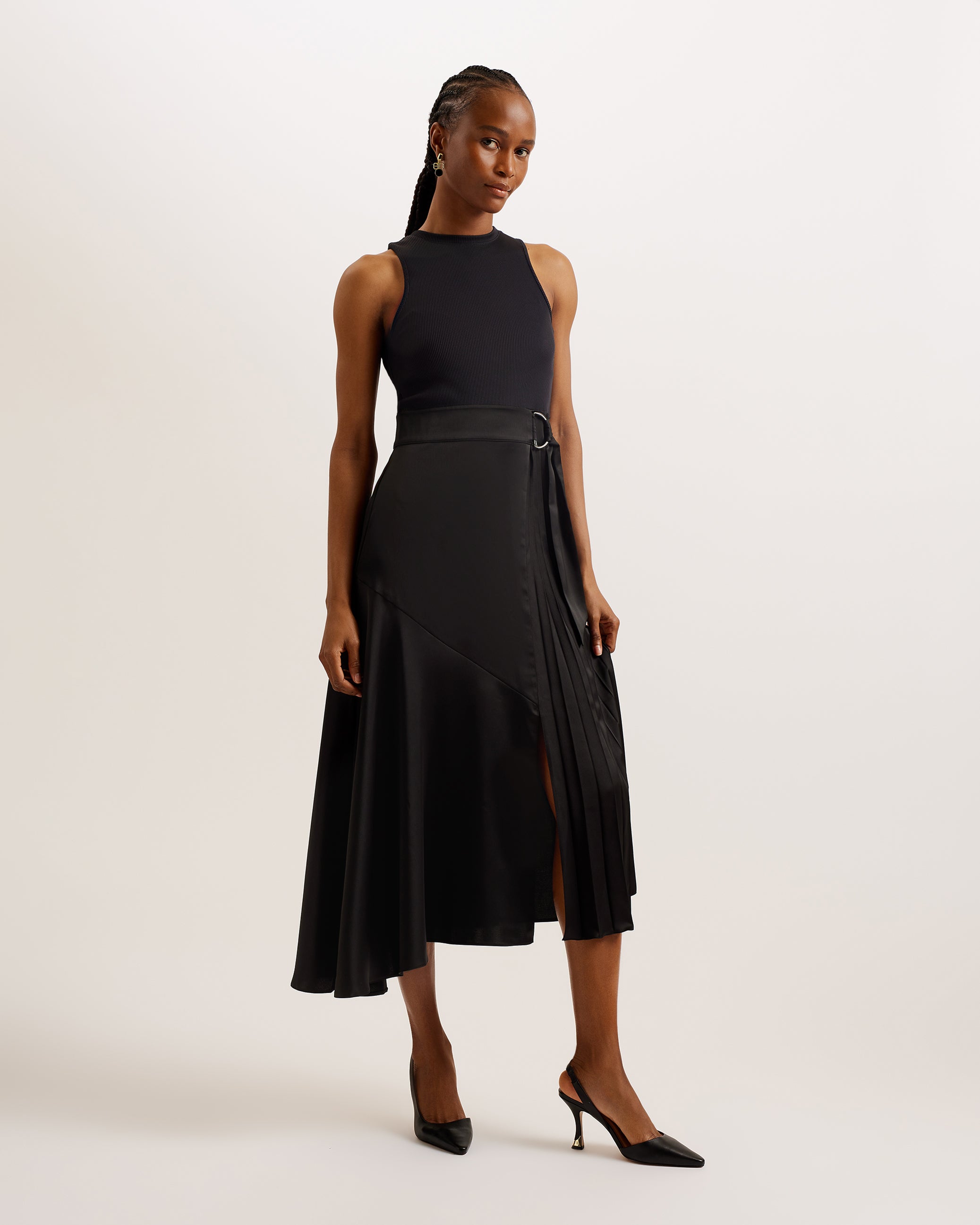 WIILOWW - Mockable Dress With Racer Bodice – Ted Baker, United States